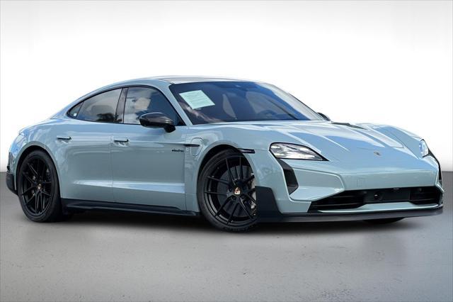 used 2025 Porsche Taycan car, priced at $209,884