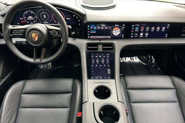 used 2023 Porsche Taycan car, priced at $77,214