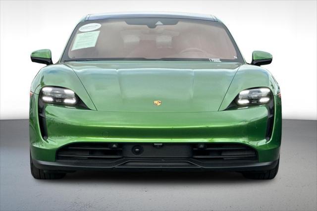 used 2023 Porsche Taycan car, priced at $77,214