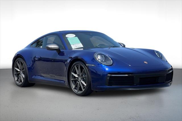 used 2024 Porsche 911 car, priced at $145,892