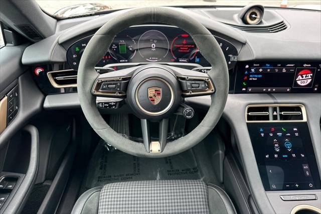 used 2025 Porsche Taycan car, priced at $129,884