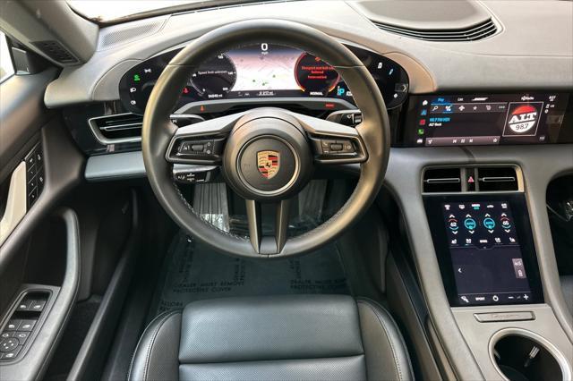 used 2022 Porsche Taycan car, priced at $62,884