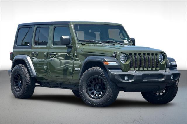 used 2020 Jeep Wrangler Unlimited car, priced at $28,894