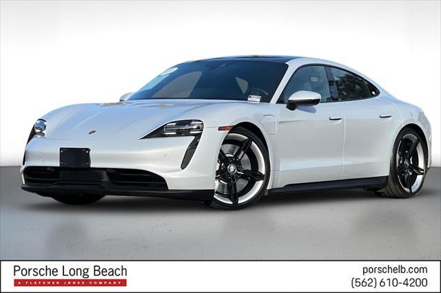 used 2021 Porsche Taycan car, priced at $72,894