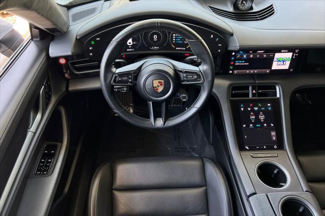 used 2021 Porsche Taycan car, priced at $84,442
