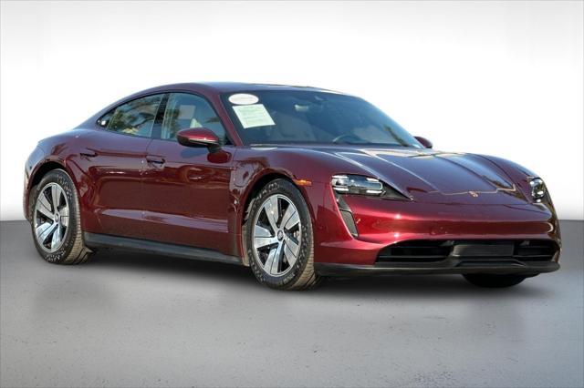 used 2022 Porsche Taycan car, priced at $61,992