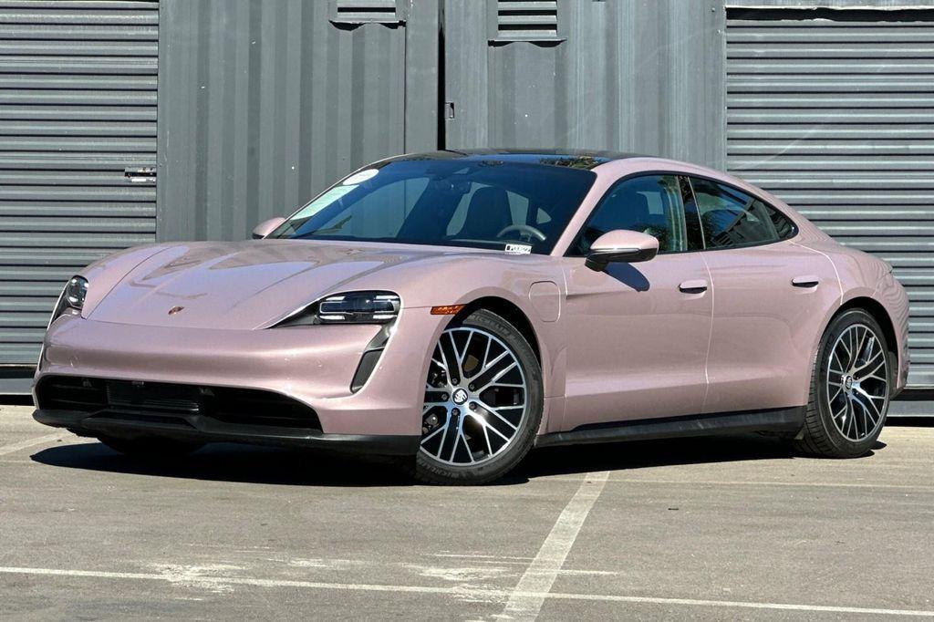 used 2022 Porsche Taycan car, priced at $59,884