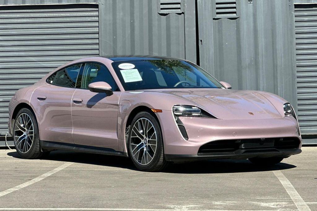 used 2022 Porsche Taycan car, priced at $59,884