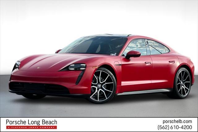 used 2022 Porsche Taycan car, priced at $64,444