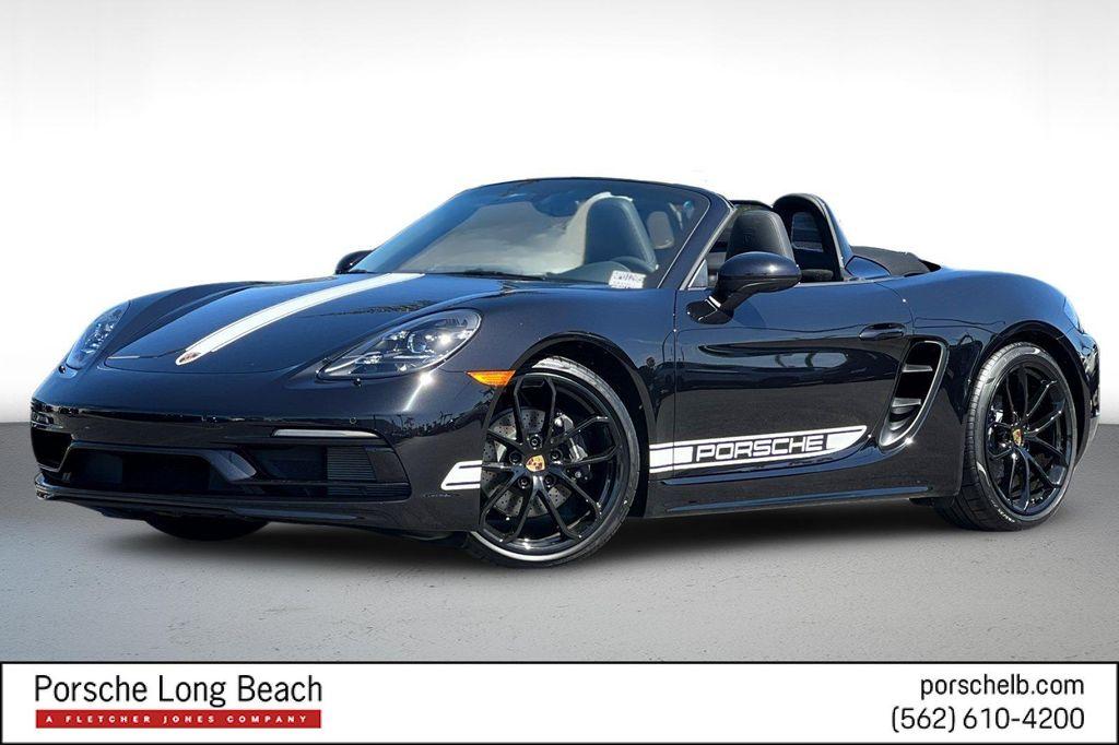 new 2025 Porsche 718 Boxster car, priced at $100,965