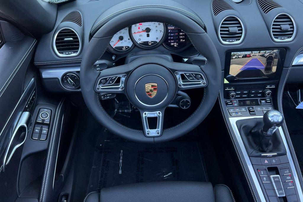 new 2025 Porsche 718 Boxster car, priced at $100,965