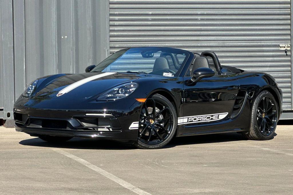 new 2025 Porsche 718 Boxster car, priced at $100,965