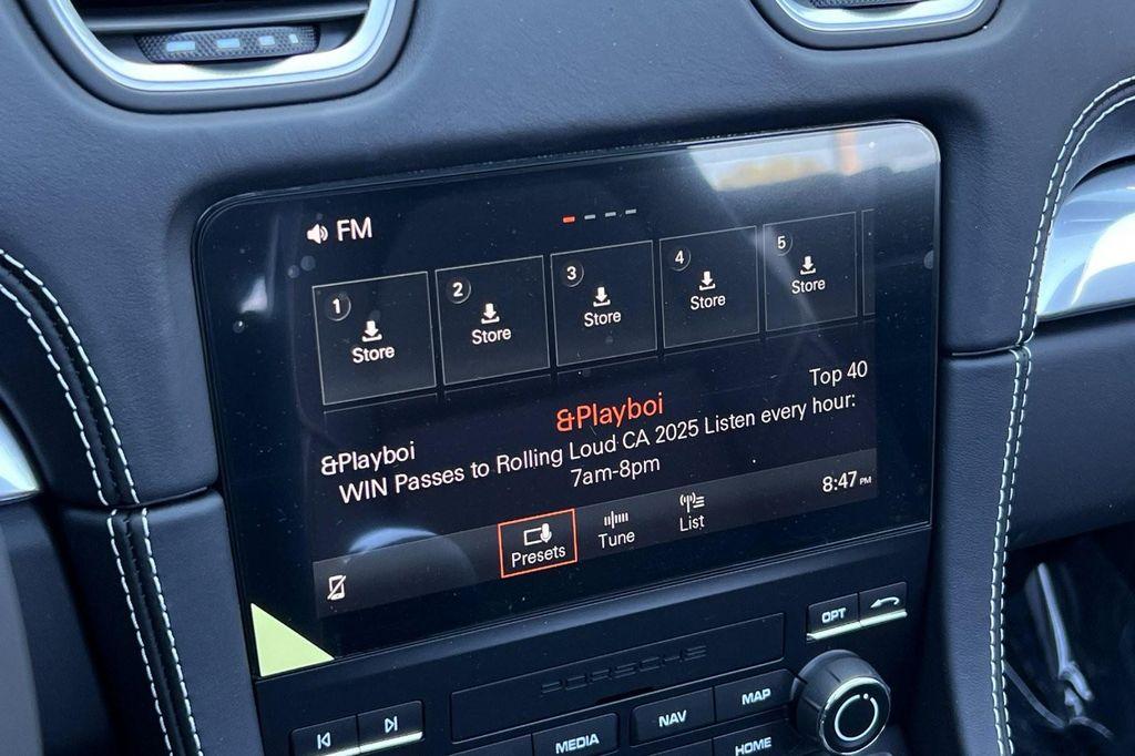 new 2025 Porsche 718 Boxster car, priced at $100,965