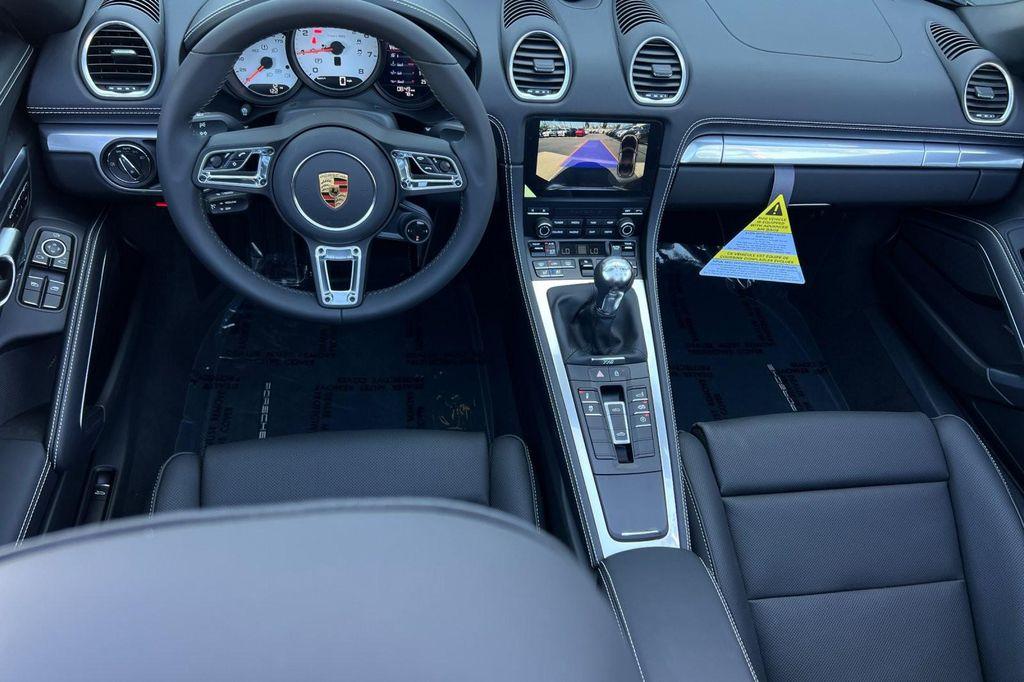 new 2025 Porsche 718 Boxster car, priced at $100,965