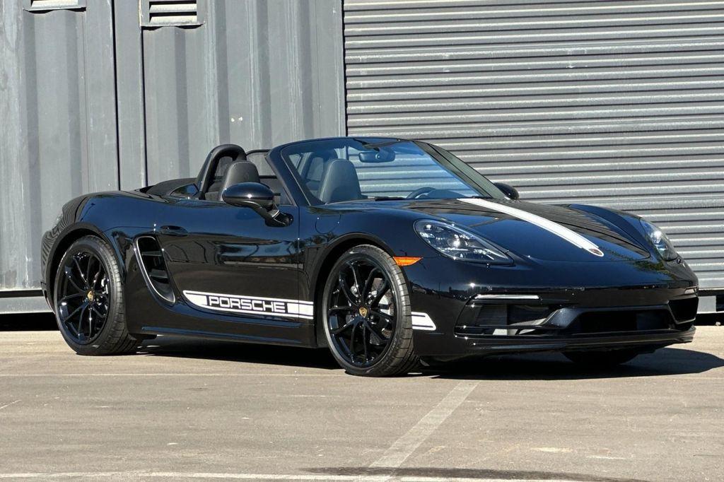 new 2025 Porsche 718 Boxster car, priced at $100,965