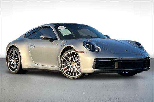 used 2023 Porsche 911 car, priced at $129,894