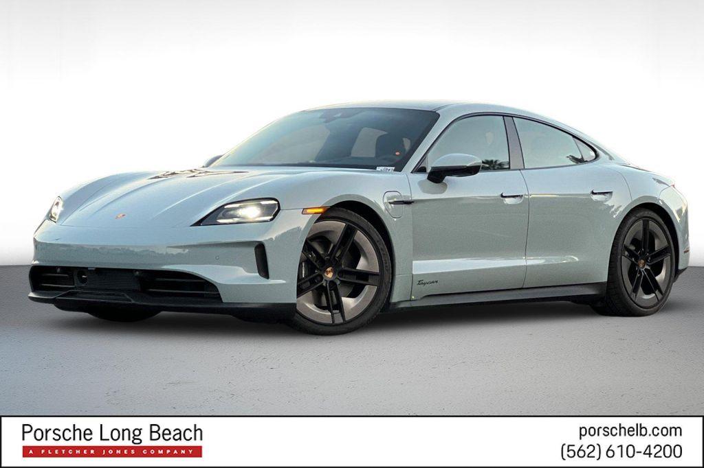 new 2025 Porsche Taycan car, priced at $122,845