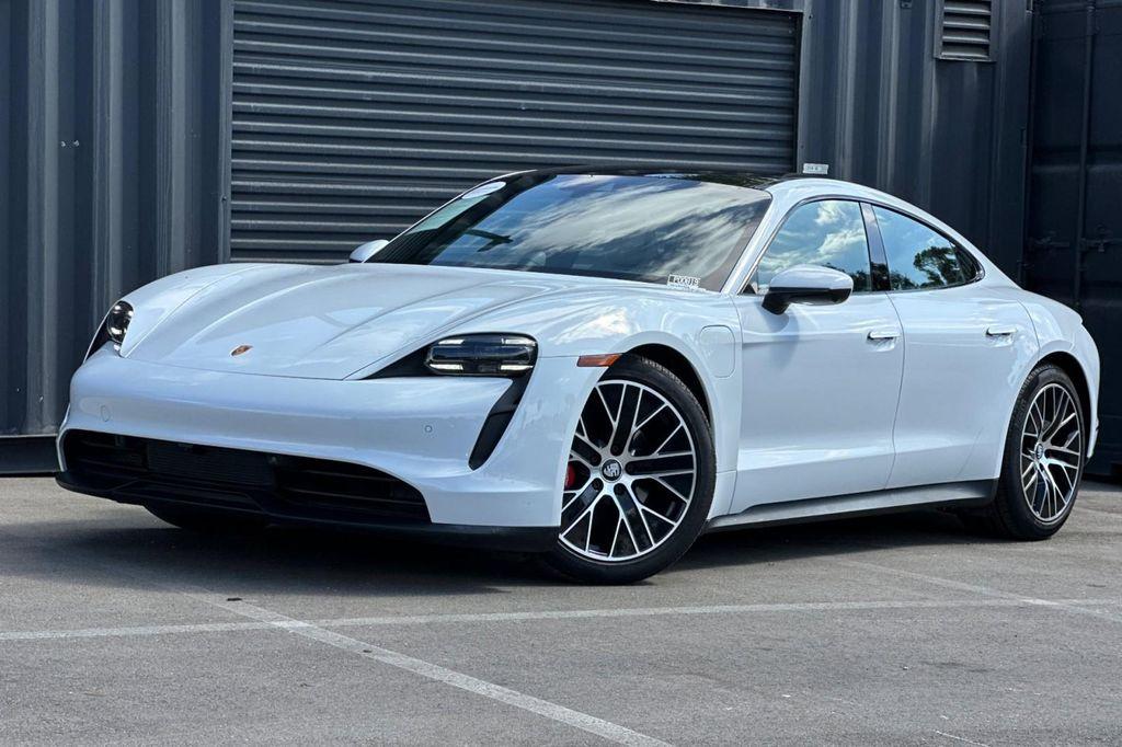 used 2022 Porsche Taycan car, priced at $69,884