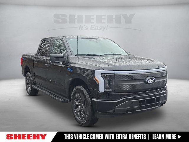 used 2024 Ford F-150 Lightning car, priced at $45,995