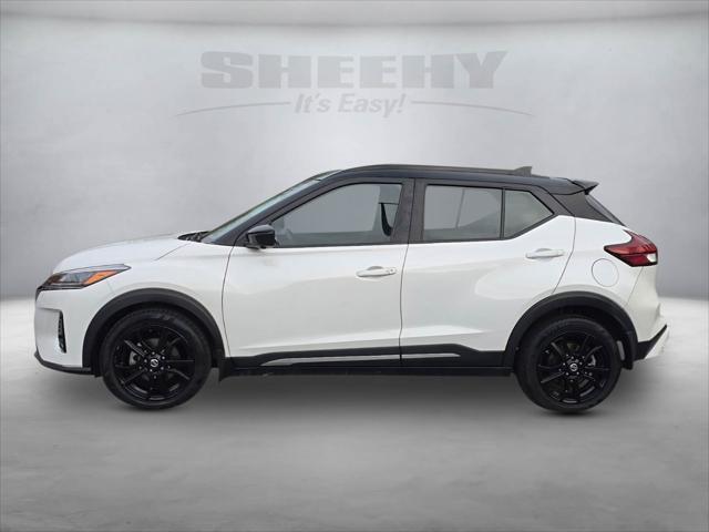 used 2021 Nissan Kicks car, priced at $17,500