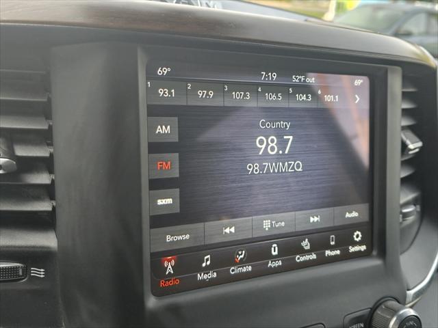 used 2021 Ram 1500 car, priced at $40,500