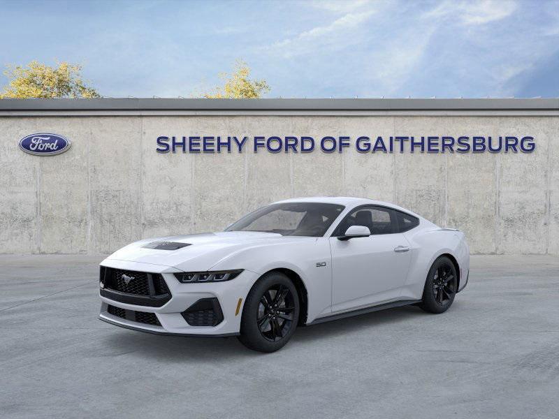 new 2025 Ford Mustang car, priced at $42,450
