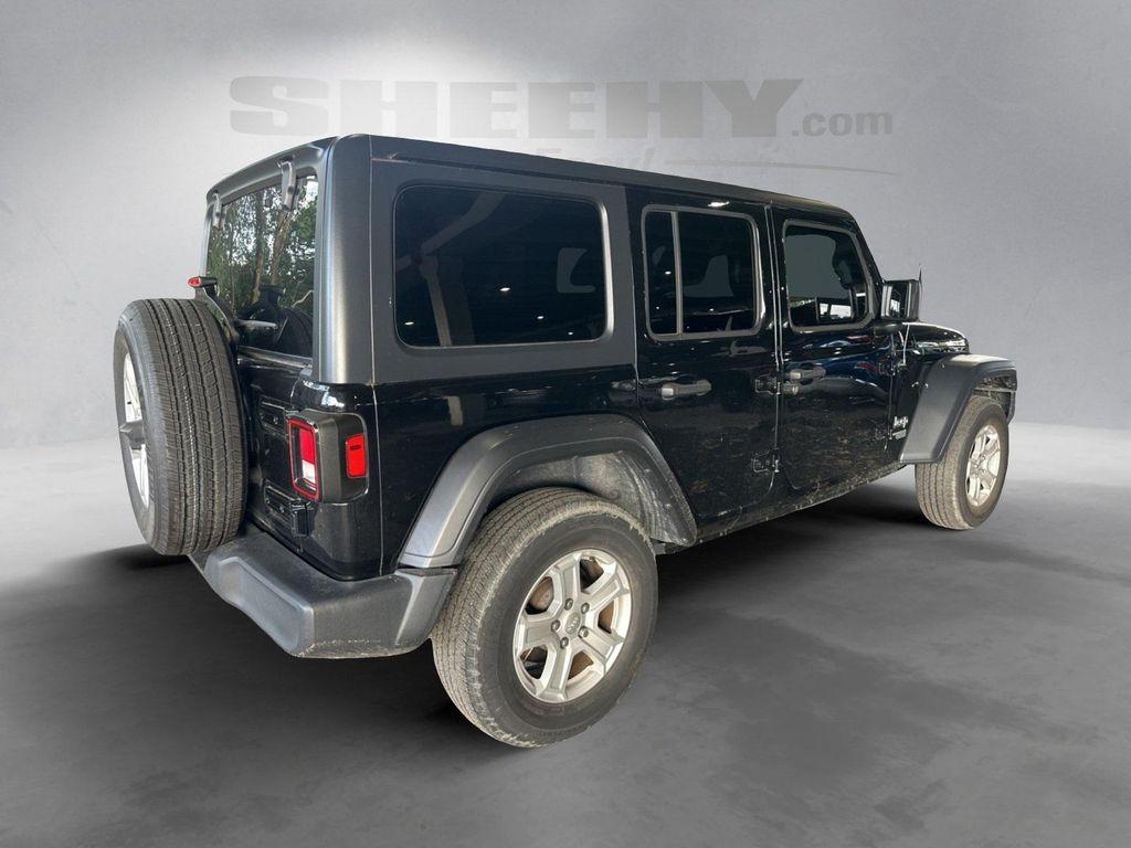 used 2020 Jeep Wrangler Unlimited car, priced at $25,000