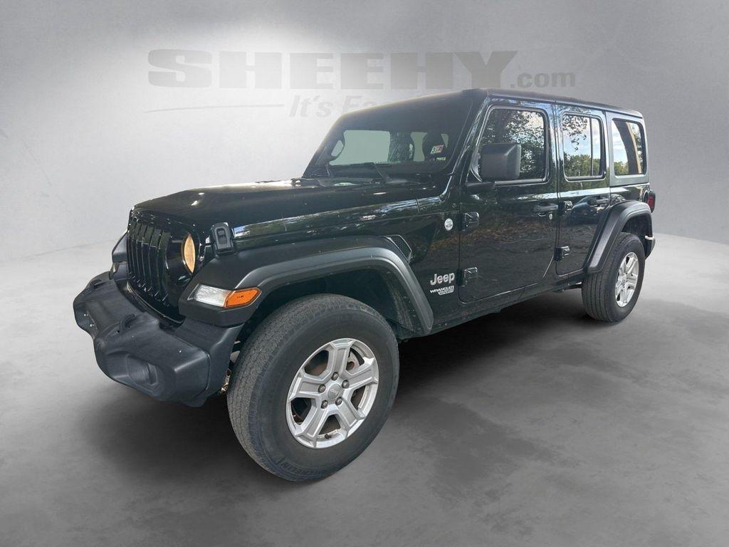 used 2020 Jeep Wrangler Unlimited car, priced at $25,000