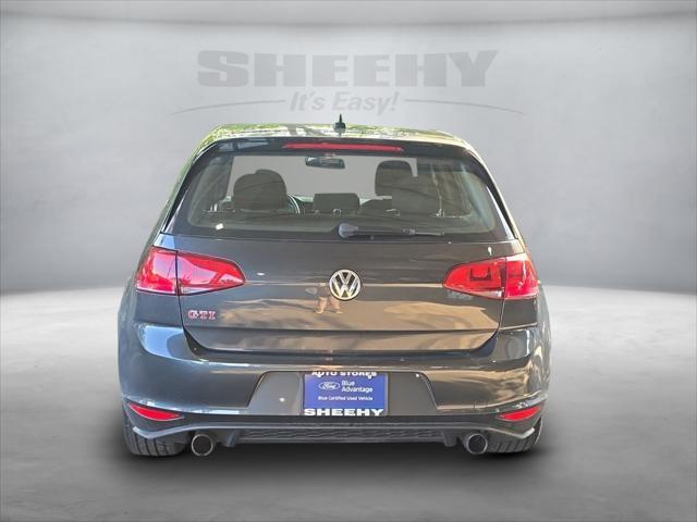 used 2017 Volkswagen Golf GTI car, priced at $16,500