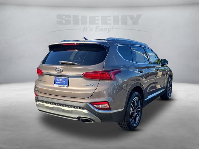 used 2019 Hyundai Santa Fe car, priced at $22,500