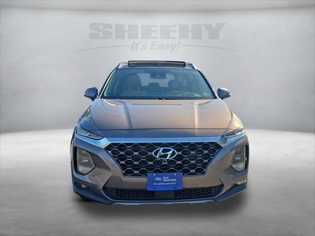 used 2019 Hyundai Santa Fe car, priced at $22,500