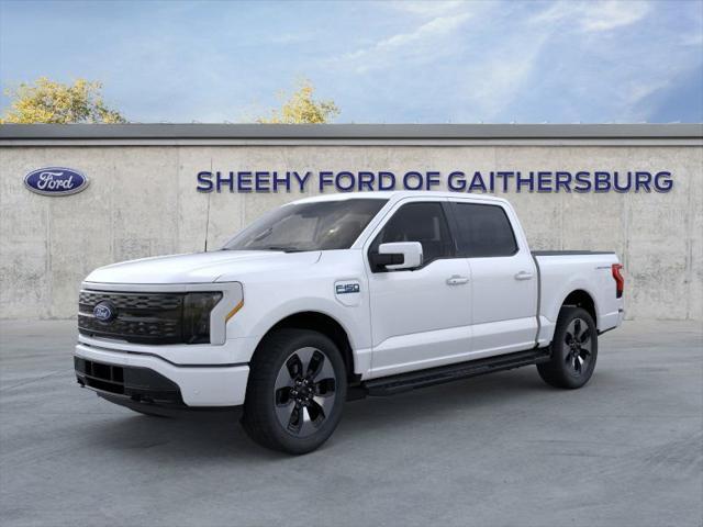 new 2024 Ford F-150 Lightning car, priced at $75,685
