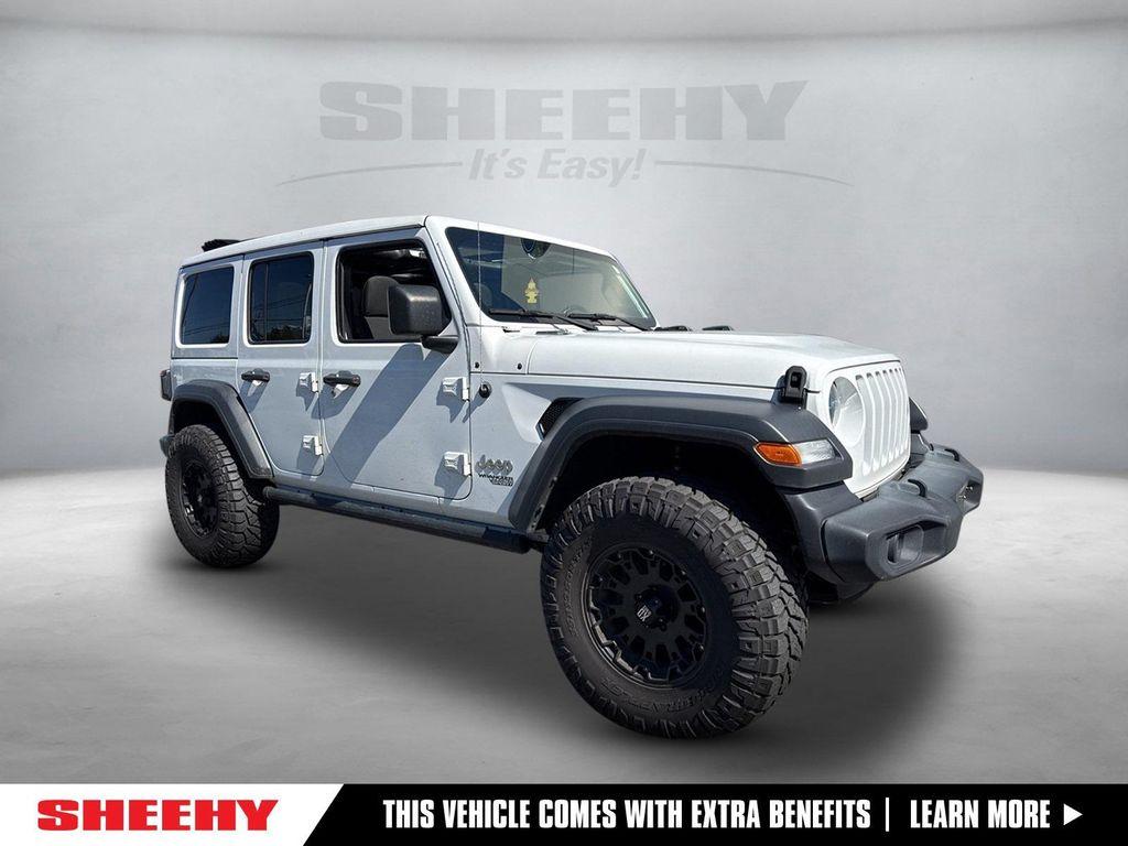 used 2020 Jeep Wrangler Unlimited car, priced at $22,995