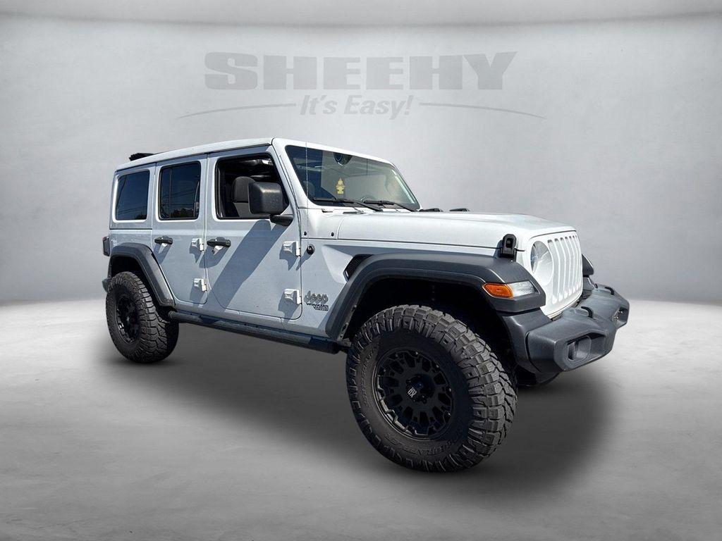 used 2020 Jeep Wrangler Unlimited car, priced at $22,995