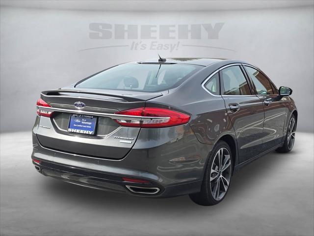 used 2017 Ford Fusion car, priced at $15,500