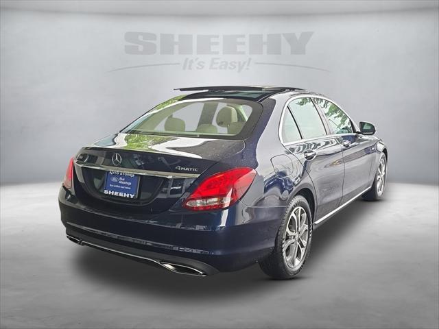 used 2017 Mercedes-Benz C-Class car, priced at $19,500