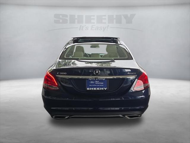 used 2017 Mercedes-Benz C-Class car, priced at $19,500