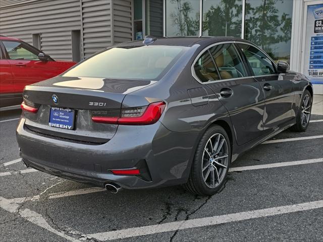 used 2021 BMW 330 car, priced at $30,000