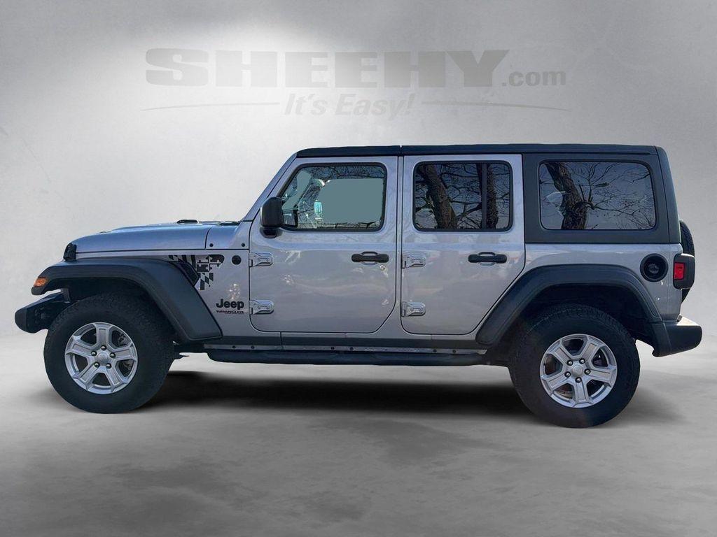 used 2021 Jeep Wrangler Unlimited car, priced at $27,000