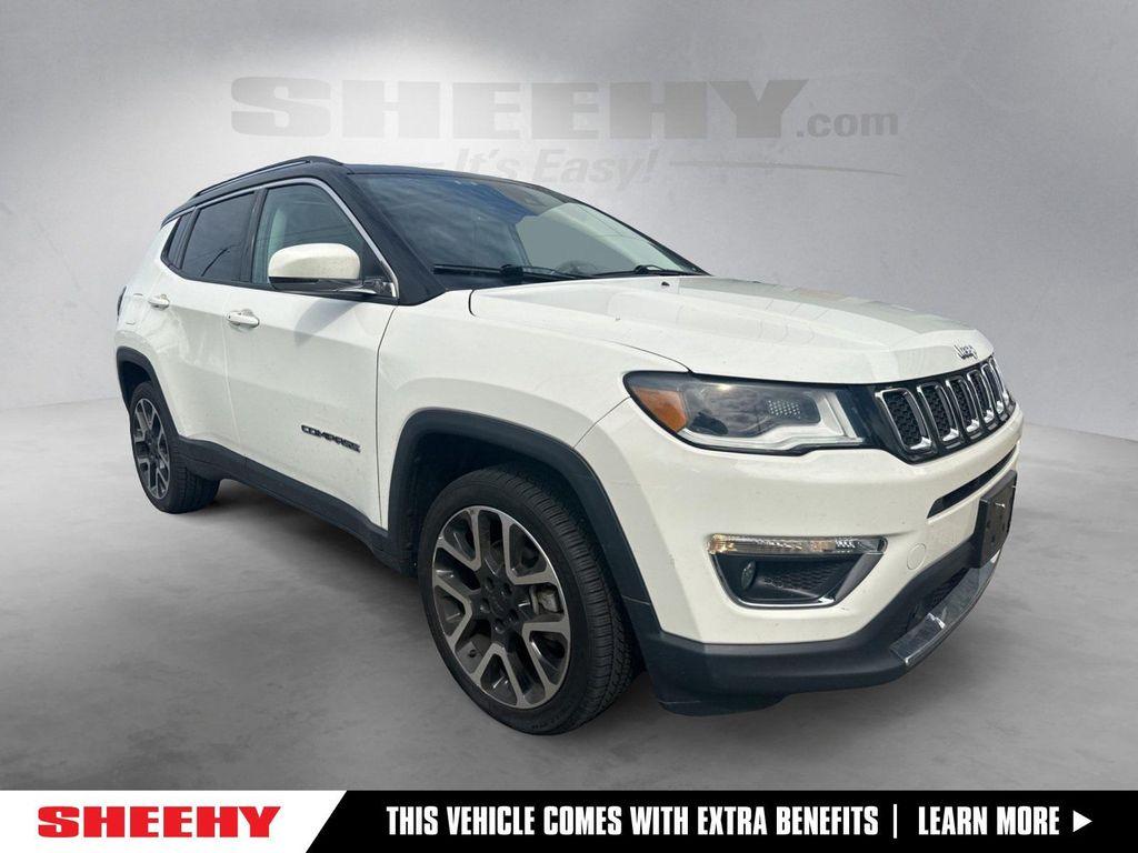 used 2021 Jeep Compass car, priced at $20,000
