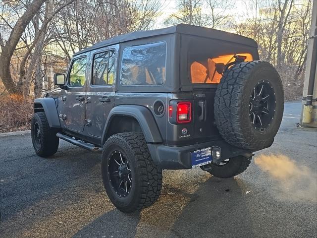 used 2018 Jeep Wrangler Unlimited car, priced at $22,500