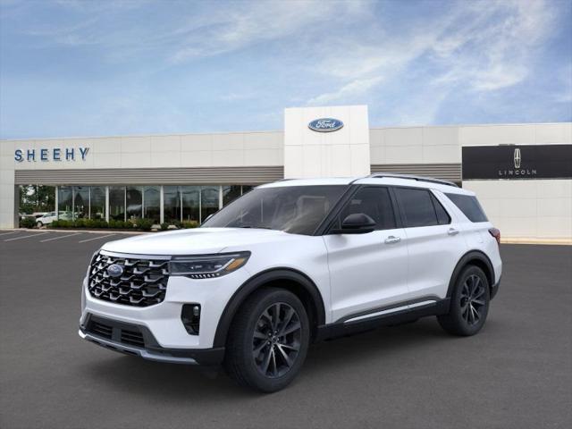 new 2025 Ford Explorer car, priced at $56,858