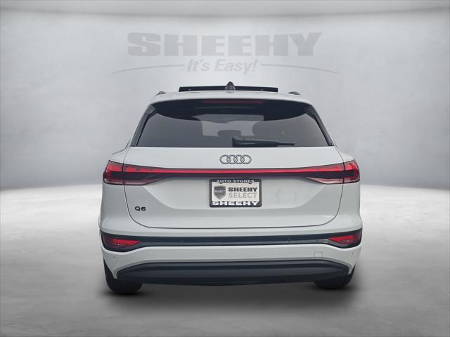 used 2025 Audi Q6 e-tron car, priced at $58,995