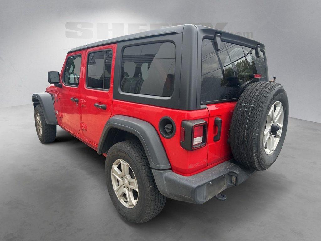 used 2021 Jeep Wrangler Unlimited car, priced at $22,897