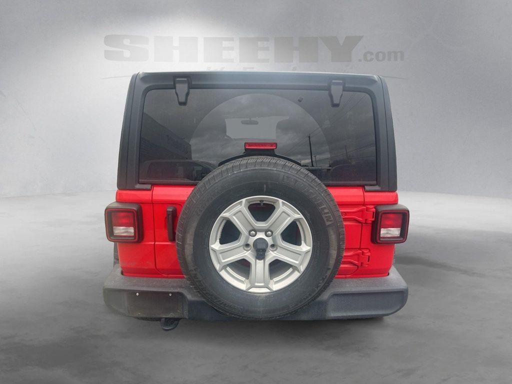 used 2021 Jeep Wrangler Unlimited car, priced at $22,897