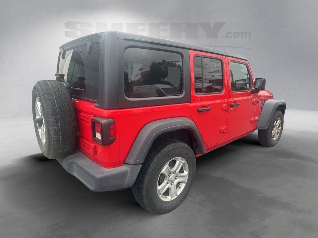 used 2021 Jeep Wrangler Unlimited car, priced at $22,897