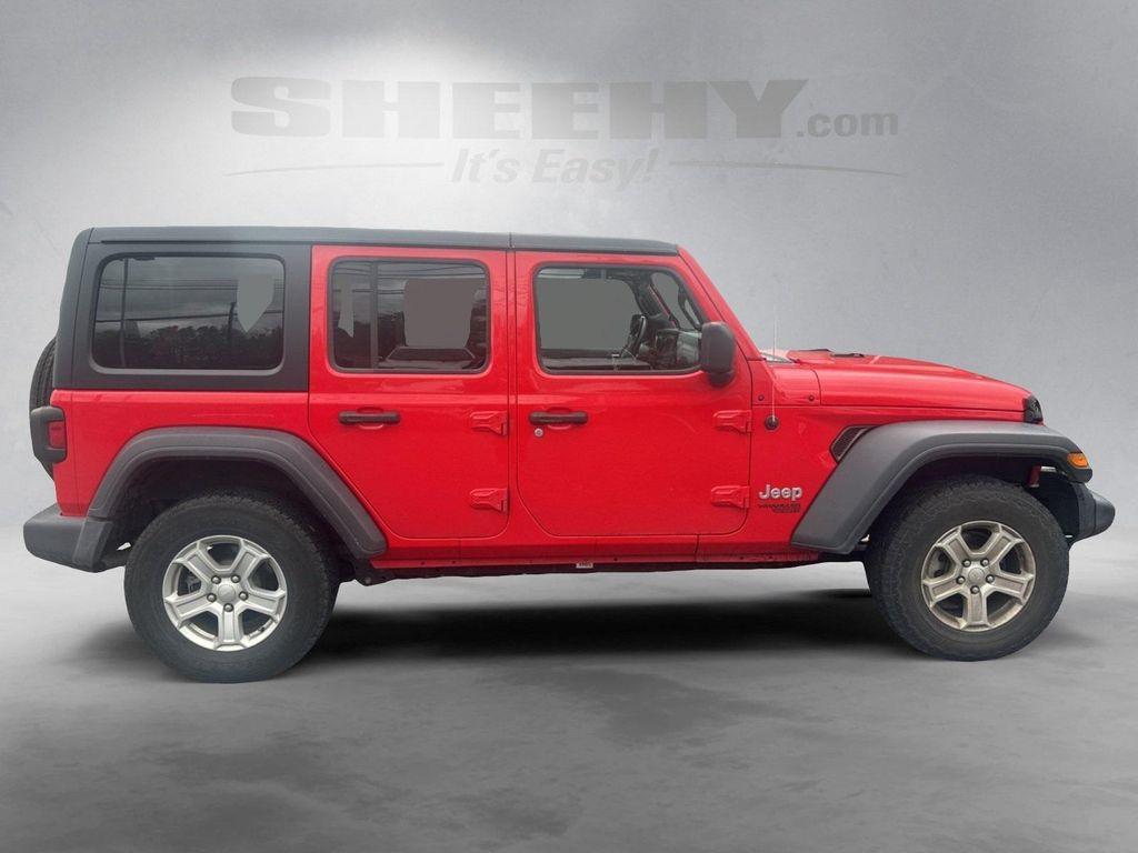 used 2021 Jeep Wrangler Unlimited car, priced at $22,897