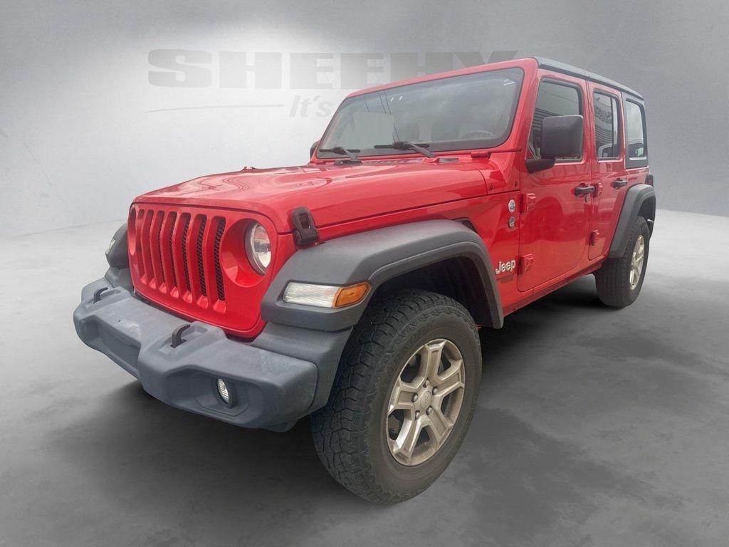 used 2021 Jeep Wrangler Unlimited car, priced at $22,897