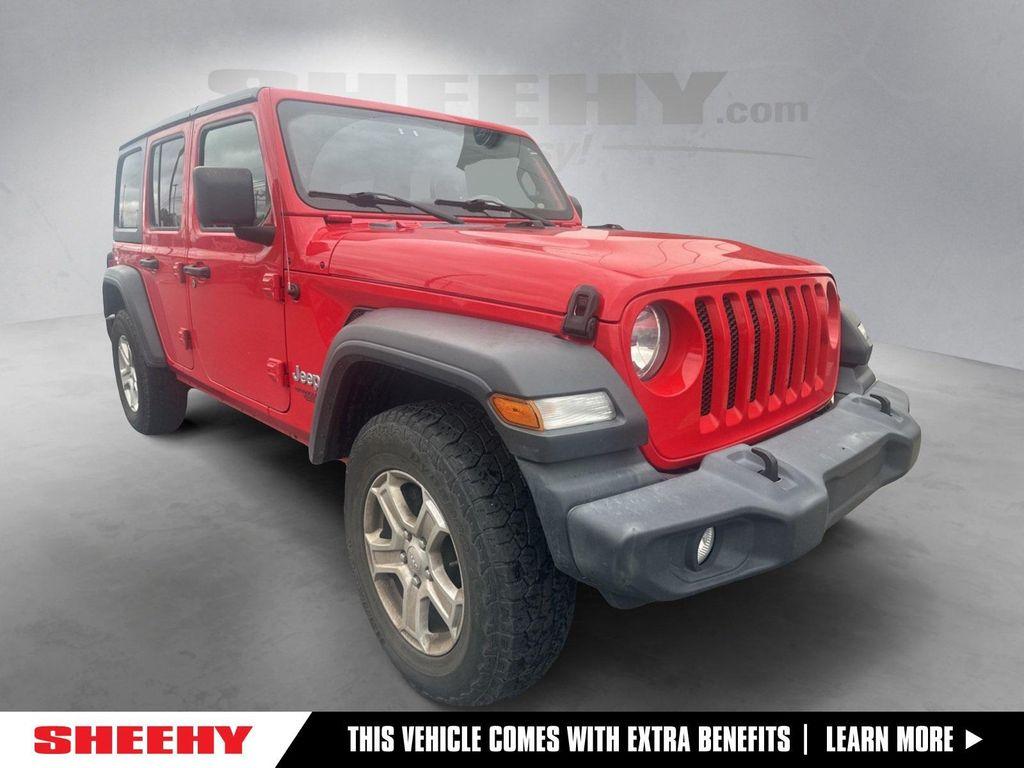 used 2021 Jeep Wrangler Unlimited car, priced at $23,995