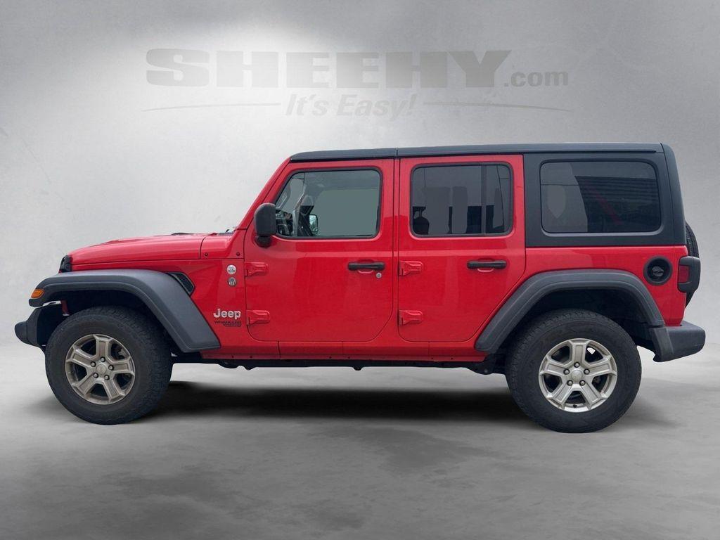 used 2021 Jeep Wrangler Unlimited car, priced at $22,897